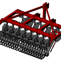 БД-2,6х2Н Борона дисковая навесная