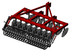 БД-2,6х2Н Борона дисковая навесная