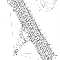 Борона зубовая двухследная БЗУ2-21