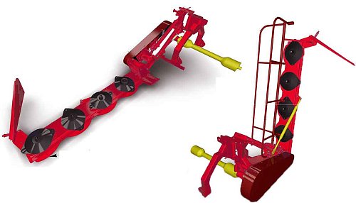 Косилка ротационная навесная КРН-2,1