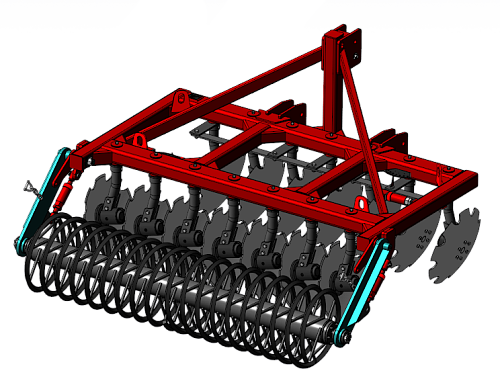 Борона дисковая навесная БД-2,4х2Н
