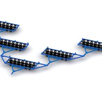 5ККШП-10-02 (520) Каток кольчато-шпоровый прицепной