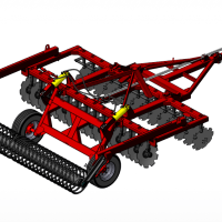 БД-4х2П Борона дисковая прицепная
