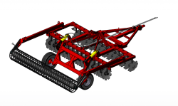 БД-4х2П Борона дисковая прицепная