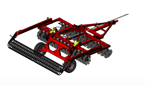 БД-4х2П Борона дисковая прицепная