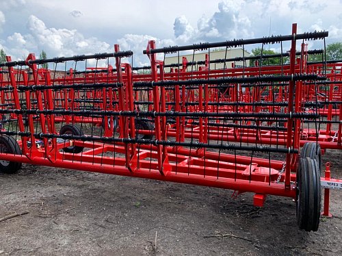 Борона пружинная универсальная 18 метровая (БПУ-18)