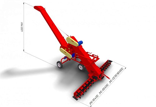 ЗМСН-150-21М Зернометатель