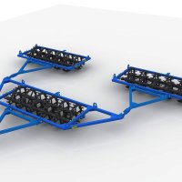 3ККШП-6-02 (520) Каток кольчато-шпоровый прицепной
