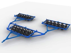 3ККШП-6-02 (520) Каток кольчато-шпоровый прицепной